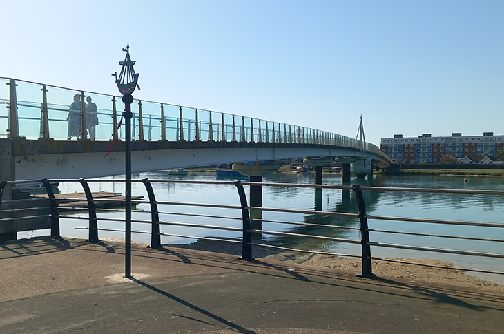 Shadow Ships at Coronation Green, Shoreham - by the Adur Ferry bridge