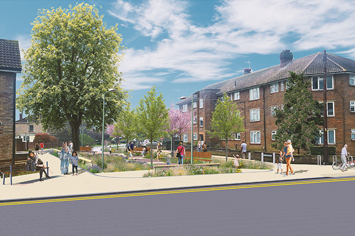 North Farm Road - proposed design and layout (2026)