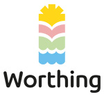 Worthing Wayfinding sign logo (150x140px - white)
