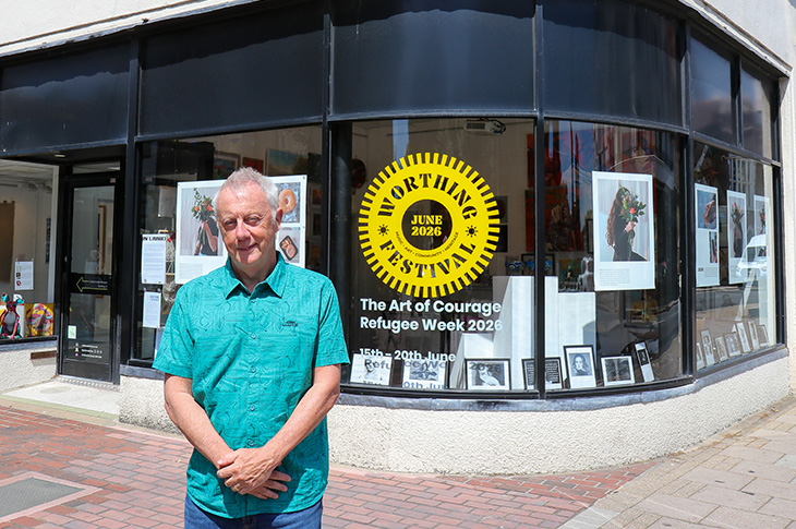 PR26-053 - Cllr Dom Ford outside Colonnade House
