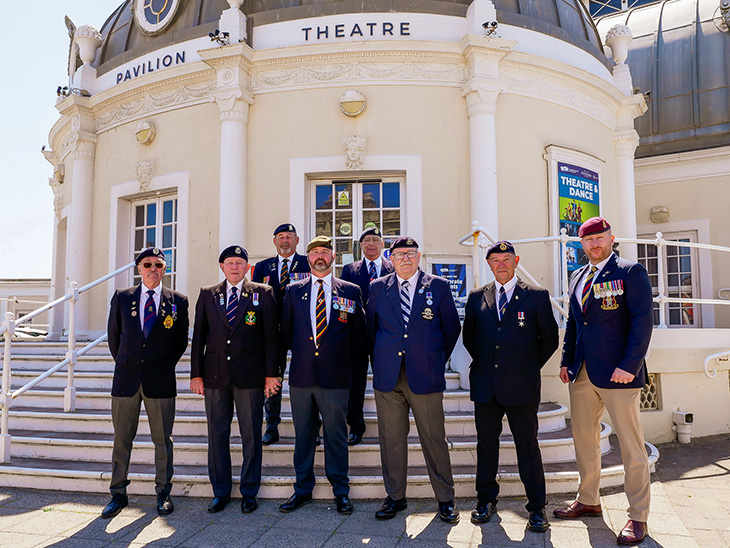 PR26-066 - welcoming Taxi Charity for Military Veterans to the Pavilion Theatre for its annual summer seaside visit