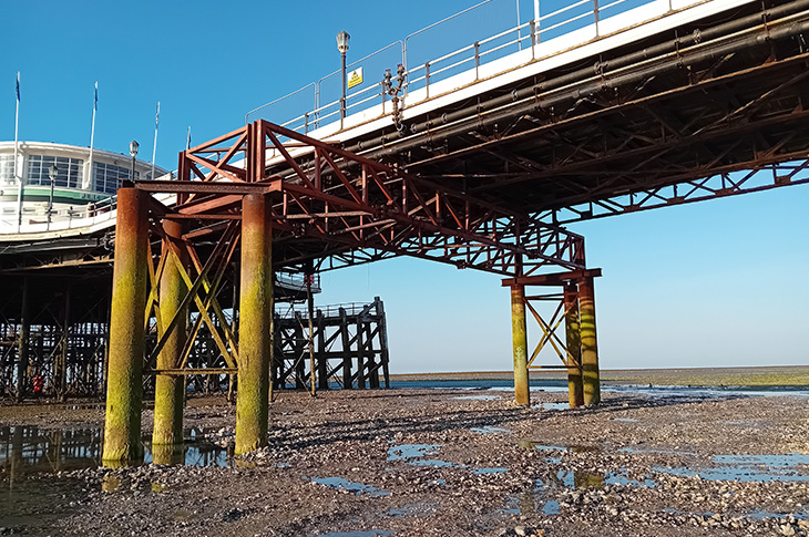 Worthing Pier - pier permanent repair first phase - August 2026