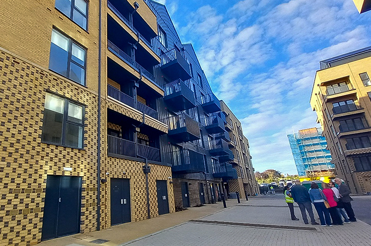 PR26-093 - Members on a tour of the new development