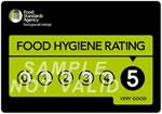 FSA Food Hygiene Rating Scheme sticker