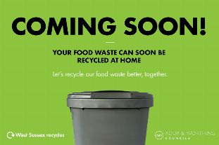 Food waste collections set to launch in Adur and Worthing from September