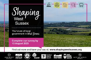 Have your say on the future of local government in West Sussex: councils launch public survey