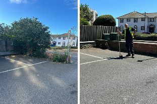Public car parks across the Adur district being tidied up