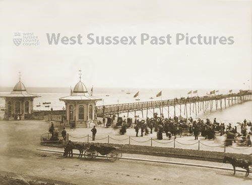 1c New Pier for Worthing - photo (image copyright West Sussex Past Pictures)