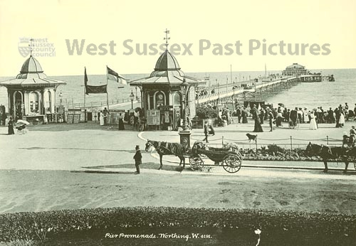 1d New Pier for Worthing - photo (image copyright West Sussex Past Pictures)