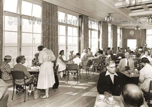 6d Denton Lounge on Worthing Pier - photo (image copyright West Sussex Past Pictures)
