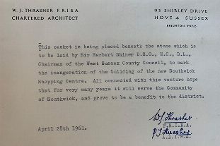 Southwick Square unearths a slice of history